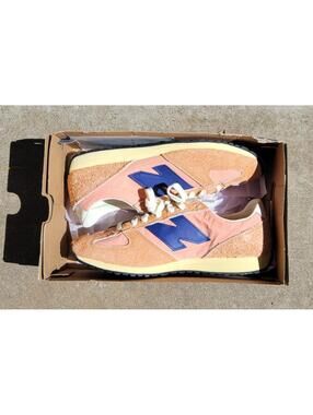 Men's 12 New Balance 471 Peach Blue U471TB New, open box